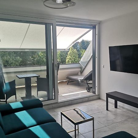 Lotusbluete Appartement In Heviz Mit Tiefgarage Und Panoramaterrasse 外观 照片
