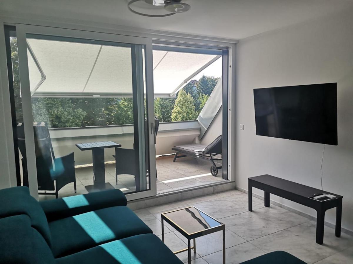 Lotusbluete Appartement In Heviz Mit Tiefgarage Und Panoramaterrasse 外观 照片