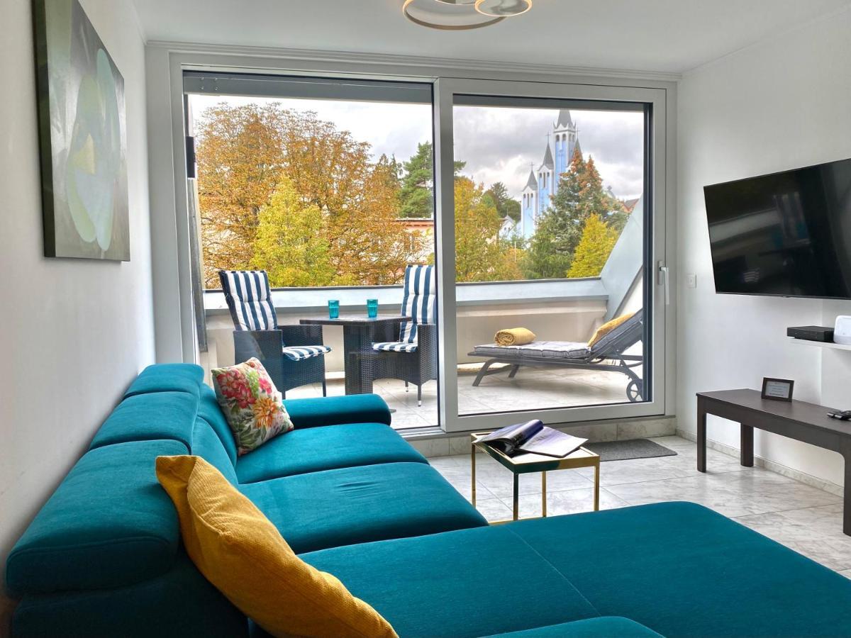 Lotusbluete Appartement In Heviz Mit Tiefgarage Und Panoramaterrasse 外观 照片
